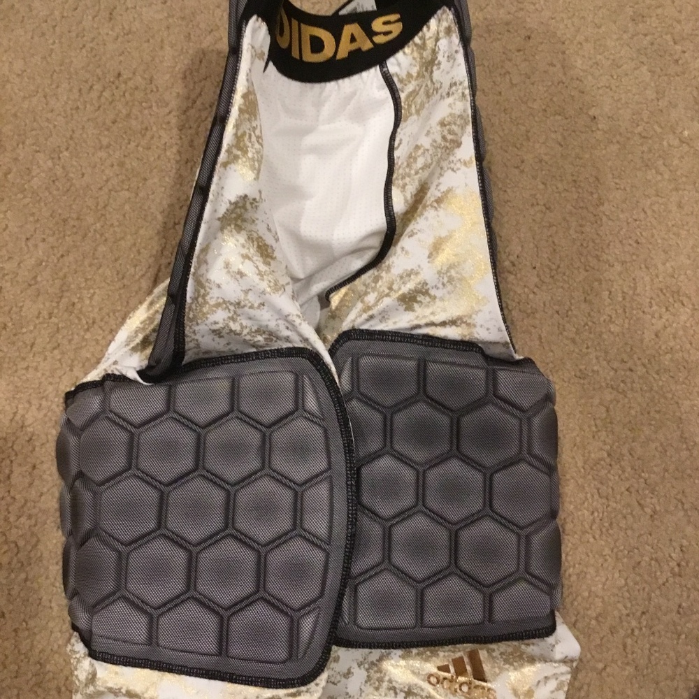 Adidas padded compression shorts